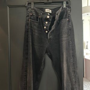 Agolde black jeans